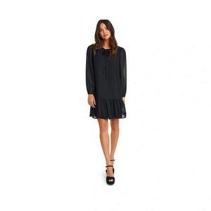 Draper James Black Shift Dress